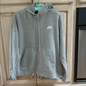 Nike Men's Classic Sz M Gray Hoodie